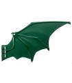 Dark Green Dragon Wing 19 x 11 with Bar Handle and 3 Pin Holes