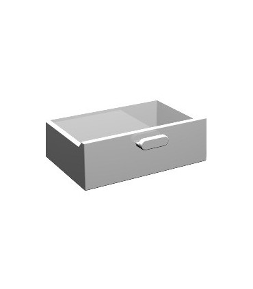 White Container, Cupboard 2 x 3 x X Drawer
