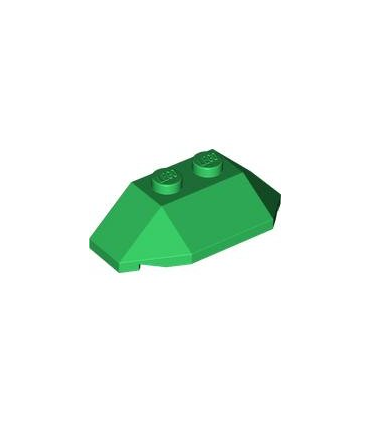 Green Wedge 2 x 4 Triple
