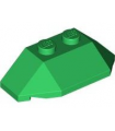 Green Wedge 2 x 4 Triple