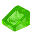 Trans-Bright Green Slope 30 1 x 1 x 2/3