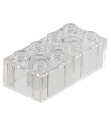 Trans-Clear Brick 2 x 4