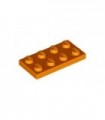 Orange Plate 2 x 4