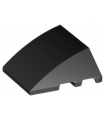 Black Wedge 4 x 3 Triple Curved No Studs