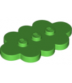 Bright Green Tile, Modified 3 x 5 Cloud