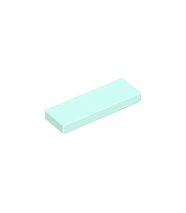 Light Aqua Tile 1 x 3