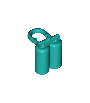 Dark Turquoise Minifigure Air Tanks