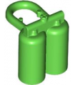 Bright Green Minifigure Air Tanks