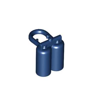 Dark Blue Minifigure Air Tanks