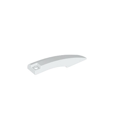 White Wedge 10 x 2 x 2 Left