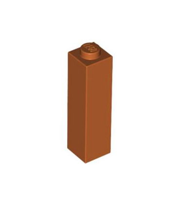 Dark Orange Brick 1 x 1 x 3