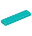 Dark Turquoise Tile 1 x 4