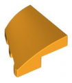 Bright Light Orange Wedge 2 x 2 x 2/3 Right