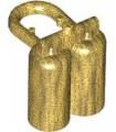 Pearl Gold Minifigure Air Tanks