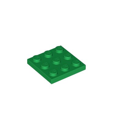 Green Plate 3 x 3