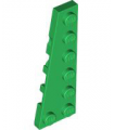 Green Wedge, Plate 6 x 2 Left
