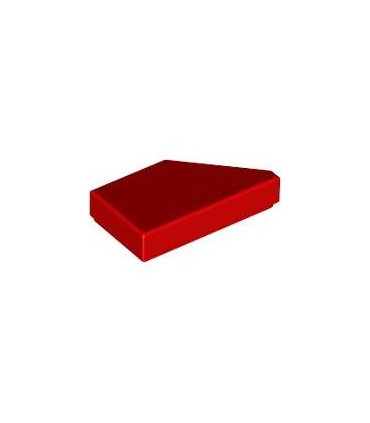 Red Tile, Modified 1 x 2 Wedge Left
