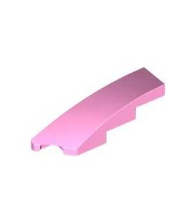 Bright Pink Wedge 4 x 1 Left