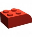 Red Brick, Modified 2 x 3 with Curved Top