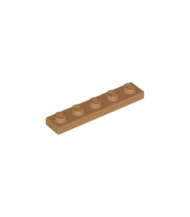 Medium Nougat Plate 1 x 5