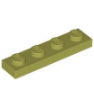 Olive Green Plate 1 x 4