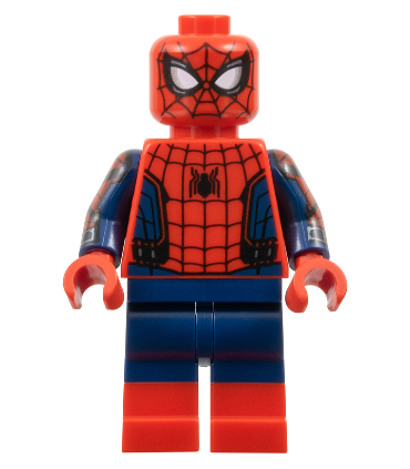 Spider-Man - Printed Dark Blue Arms, Red Boots