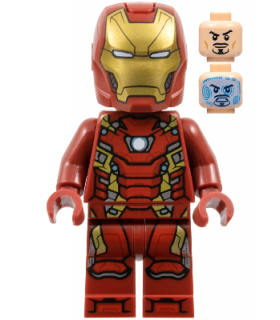 Iron Man - Mark 46 Armor, Large Helmet Visor