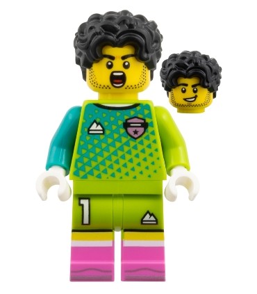 Soccer Goalkeeper, Series 29 (Minifigure Only without Stand and Accessories)