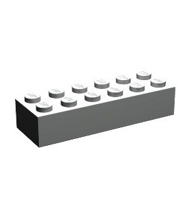 Light Gray Brick 2 x 6