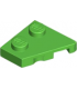 Bright Green Wedge, Plate 2 x 2 Left
