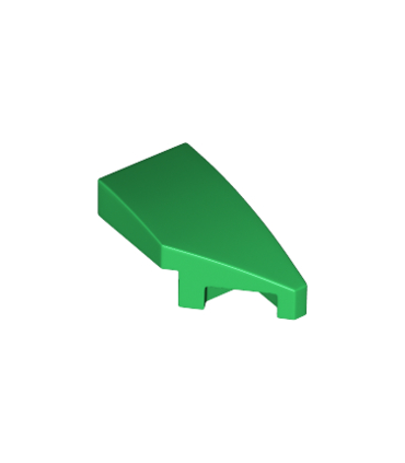 Green Wedge 2 x 1 x 2/3 Right