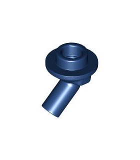 Dark Blue Bar 1L with Angled Hollow Stud