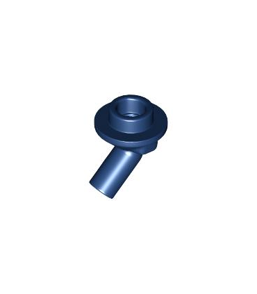 Dark Blue Bar 1L with Angled Hollow Stud