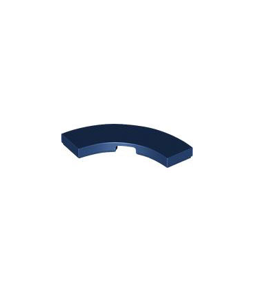 Dark Blue Tile, Round Corner 3 x 3 Macaroni