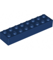 Dark Blue Brick 2 x 8