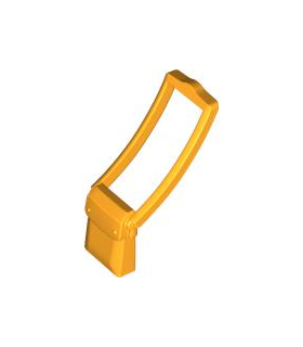 Bright Light Orange Minifigure, Utensil Bag Messenger Pouch