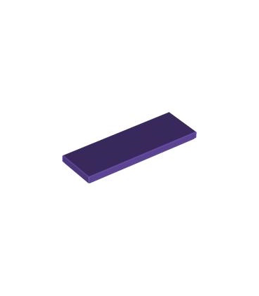 Dark Purple Tile 2 x 6