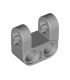 Light Bluish Gray Technic, Axle and Pin Connector Perpendicular Double Split, Reinforced Sides