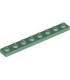 Sand Green Plate 1 x 8