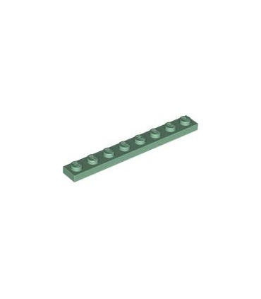 Sand Green Plate 1 x 8