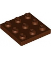Reddish Brown Plate 3 x 3
