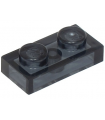 Trans-Black Plate 1 x 2
