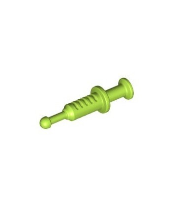 Lime Minifigure, Utensil Syringe with 2 Hollows