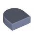 Sand Blue Tile, Round 1 x 1 Half Circle Extended