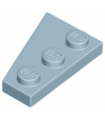 Sand Blue Wedge, Plate 3 x 2 Right