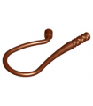 Reddish Brown Minifig, Weapon Whip Bent Flexible