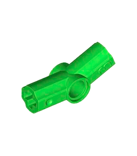 Bright Green Technic, Axle and Pin Connector Angled 3 - 157.5 degrees