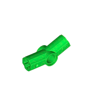 Bright Green Technic, Axle and Pin Connector Angled 3 - 157.5 degrees