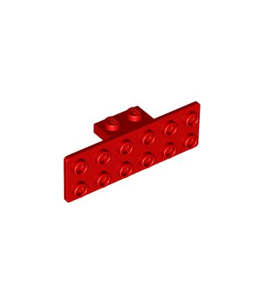 Red Bracket 1 x 2 - 2 x 6