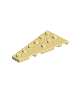 Tan Wedge, Plate 6 x 3 Left